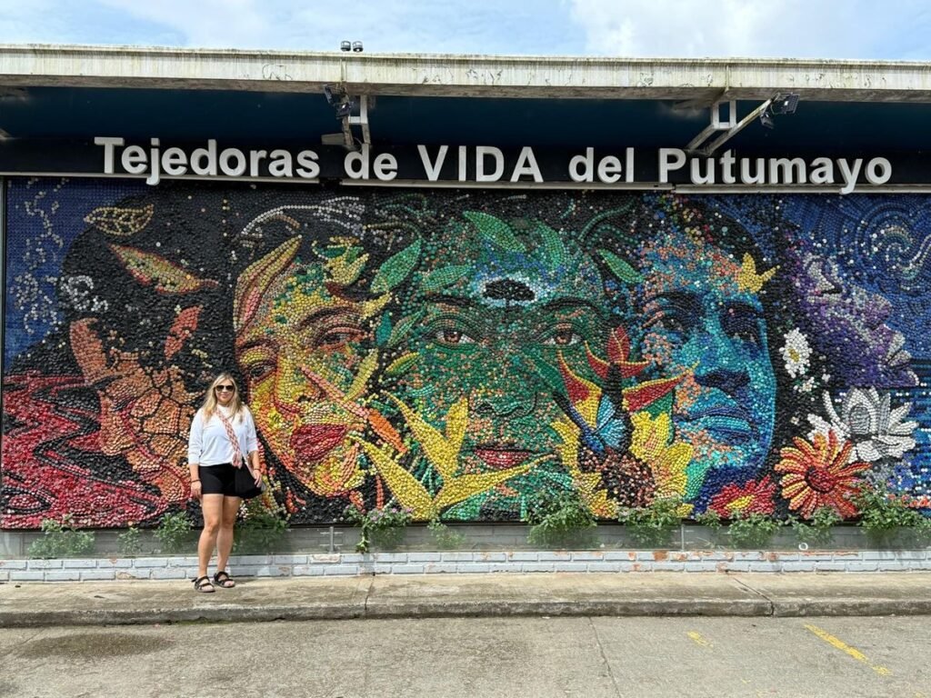 foto en mural putumayo